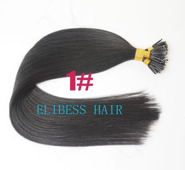 DHL 100 Virgem Indian Human Hair Hair Products 24quot 1GS 100SSET Dip Nano Ring Hair Extensions 18271382