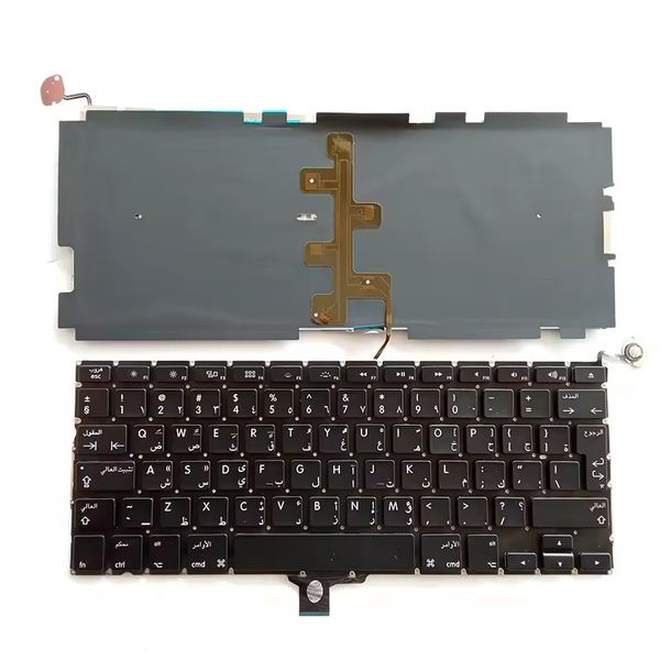 AR/UK/PO/RU/SP para teclado de laptop A1278