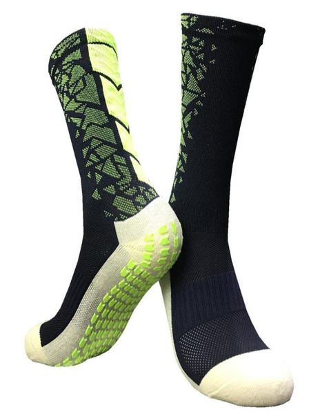 En kaliteli anti -slip futbol çorapları pamuk futbol çorapları açık bisiklet sürme sox medya de futbol çorap sporlar spor chaussette3752270