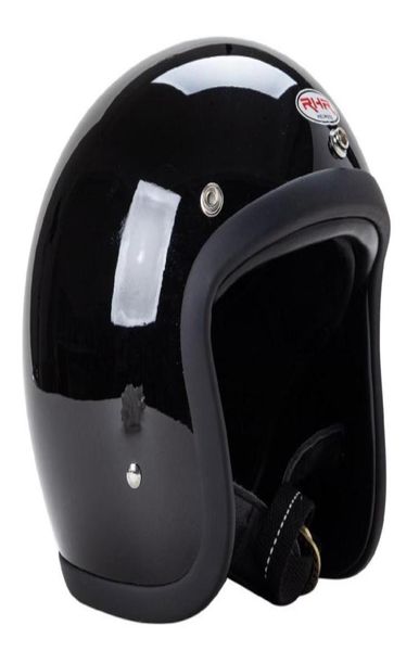 Motorradhelme japanische Technologie Low-Profile-Helm 500TX Cafe Racer Fiberglasschale leicht Vintage2510564