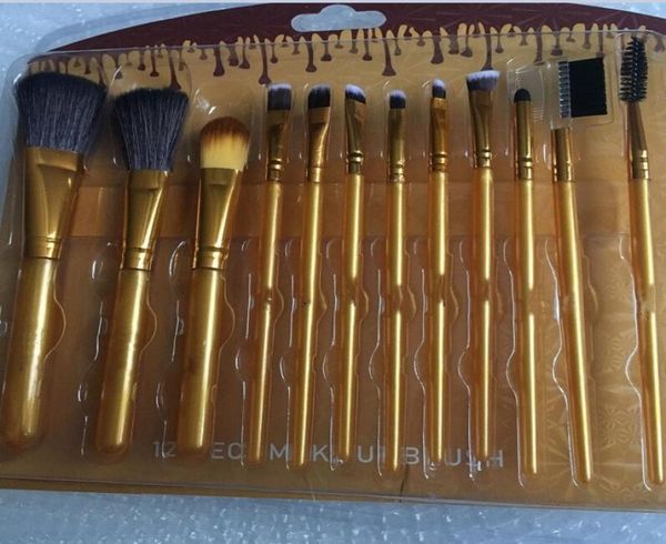 NEU MaKyl Make-up-Pinsel, Foundation, Puder, Rouge, Eyeliner, Make-up-Pinsel, High-Tech-Make-up-Werkzeuge, 12-teiliges Set, Weihnachtsgeschenk 5063107