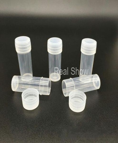 5g Plastikverpackungsflasche 5ml Pillenfläschchen Schnappdeckelbehälter Pulverglas 100 Stück transparente Flasche Taobao Online-Shopping2035469