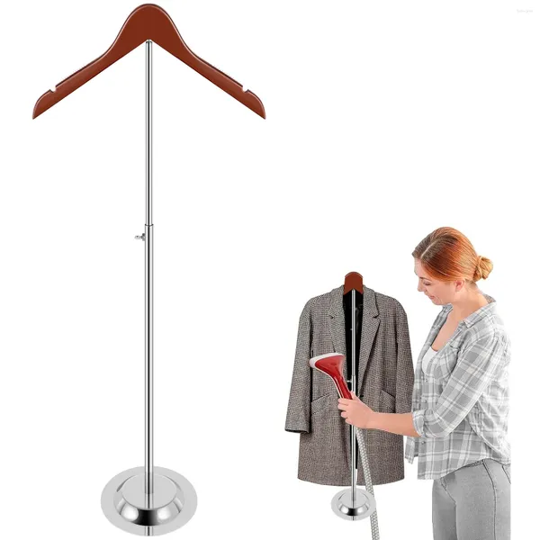 Cabides T Shirt Display Stand 40-70cm Altura Ajustável Ombro Rack Flexível Estável Vestuário Casaco Suporte Multiuso