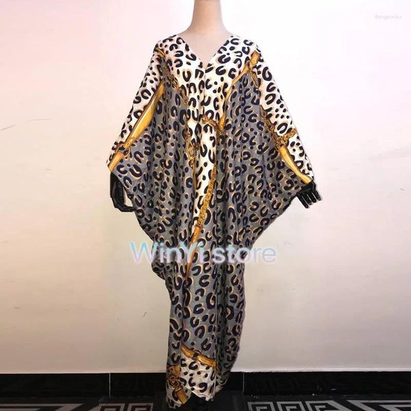 Dashiki Kleid Druck Herbst Party Elegante Elegantes Muslimischen Abaya Bazin Robe Kleid Bruder Riche Sexy Dame Maxi Strand