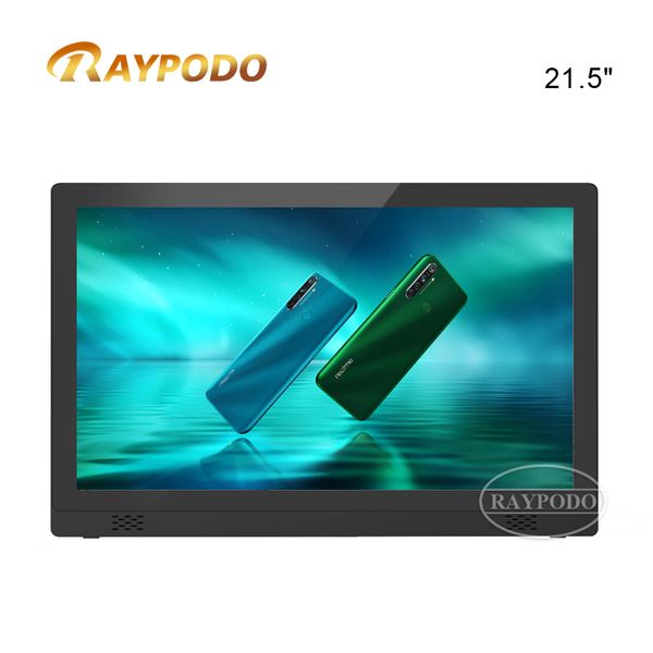 RAYPODO Monitor de tela sensível ao toque de 21,5 polegadas para montagem em parede com sistema Android para casa inteligente Tablet PC de tamanho grande de 22 polegadas