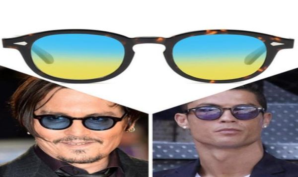 2021 arrivano 16 colori S M L taglia lemtosh occhiali da sole occhiali Johnny Depp montature per occhiali da sole montatura di alta qualità con confezione completa5558006