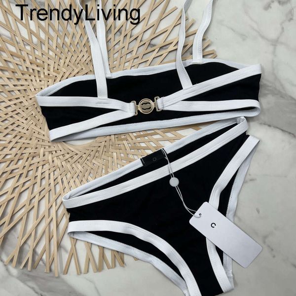 Novo designer de moda bikinis swimsuit mulheres swimsuits c swimwear tanga duas peças designers bikini top sexy mulher fatos de banho praia bikini