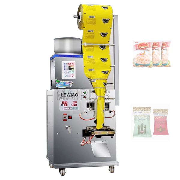 Homany Small nozes Máquina de embalagem de papel Rice Tea Corn Snack Food Packaging Machine