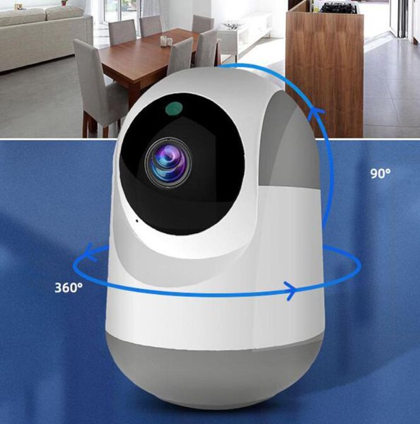 Câmera Wi -Fi AI 720p 1080p Cloud sem fio AI WiFi IP Camera Intelligent Auto Home Security Surveillance CCTV Network Camera1778502