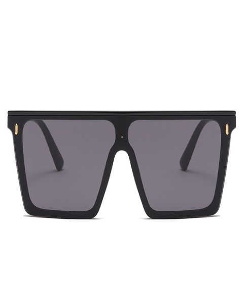 Homens de moda Menpleses de sol clássico Big Frame Square Ladies Shades