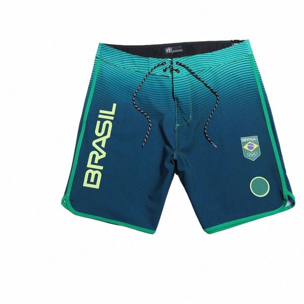 Bermuda Quick Dry Beach Shorts Boardshorts Nuovo impermeabile Phantom Beach Breve elastico Spandex Surf Swim Fitn Palestra Costume da bagno S4Jy #