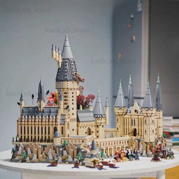 Blocos em Stock Classic Building Block Castle Modelo Conjunto de 6020pcs Compatível 71043 Assembly City Birthday Birthday Christmas Kid Toys Presente T240325