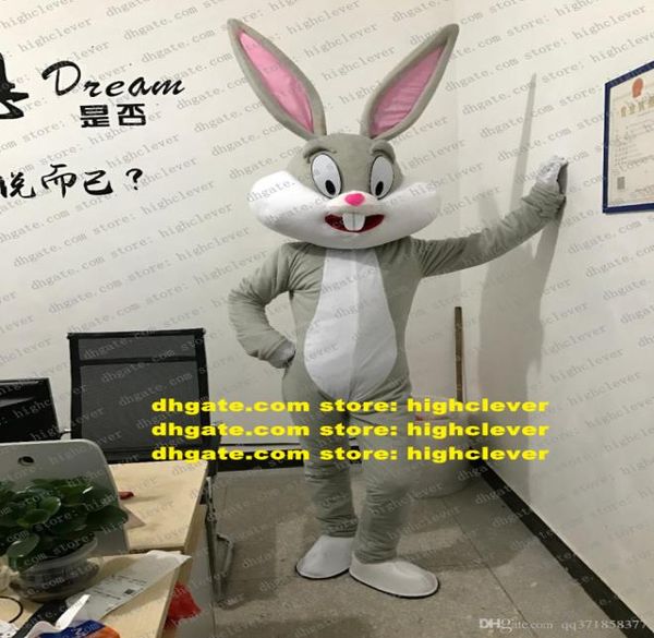 Bugs Bunny Rabbit Mascotte Costume da cartone animato per adulti Outfit Major Events Professional Stage Magic CX2038 Ship2677426