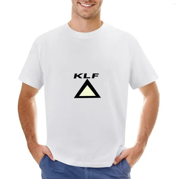 Erkek Polos KLF Clssic T-Shirt Edition Yaz Top Anime Kawaii Giysileri Erkekler Tişört