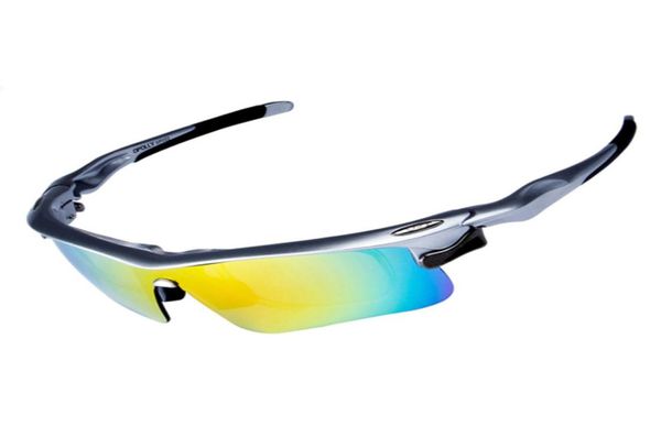 Polarisierte Sportbrille, Herren-Sonnenbrille, Damen-Windschutzbrille, Fahrrad-Sonnenbrille mit Gläsern 1109064