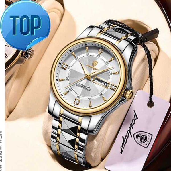 classico orologio moissanite di moda personalizzato da polso da uomo impermeabile luminoso sportivo da uomo reloj orologi da polso di lusso al quarzo