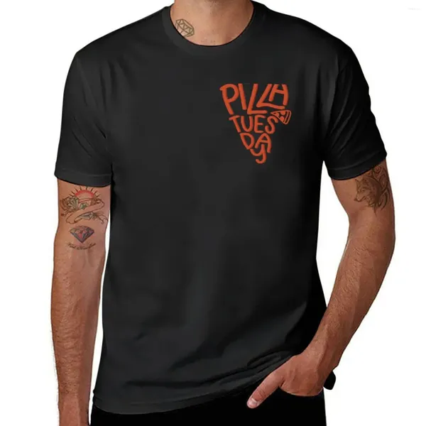 Regatas masculinas pizza terça-feira camiseta meninos estampa animal pesos pesados verão top preto camisetas para homens