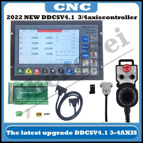 Контроллер cyclmotion DDCSV3.1, обновление DDCS V4.1, 3-осевой, 4-осевой, независимый автономный станок, гравировальный и фрезерный контроллер движения с ЧПУ