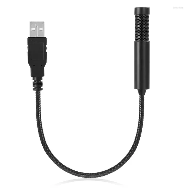 Микрофоны Конденсаторный микрофон Mini USB, проводной для записи микрофона для пения, голосовой чат, веб-трансляция, онлайн-обучение, простота в использовании