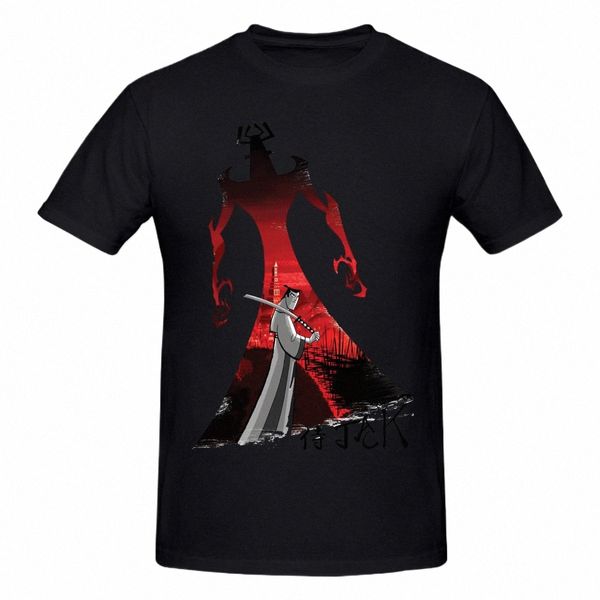 Samurai Jack Legal Criativo Camiseta Casual Venda Quente Samurai Jack Camiseta 100% Cott O Neck Camisetas M4h4 #