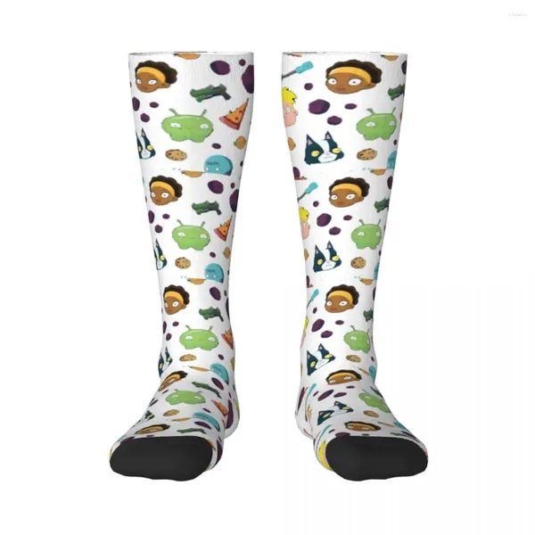 Женские носки PIKMIN 2 на продажу (2), контрастные цвета, милый стиль, компрессионный забавный винтажный стиль для компьютерных фанатов