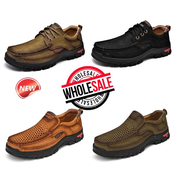 nuova moda che vende scarpe da uomo in pelle GAI scarpe casual Mocassini da lavoro leggeri da arrampicata firmati da uomo non puzzano i piedi di lusso oversize 2024 taglia 38-51