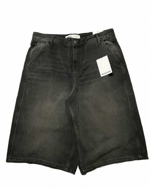 High Street Hip-hop coreano semplice maschile maschile shorts casual abbigliamento y2k sports a metà lunghezza di coppia a vita alta pantaloni a gamba 65 mq#