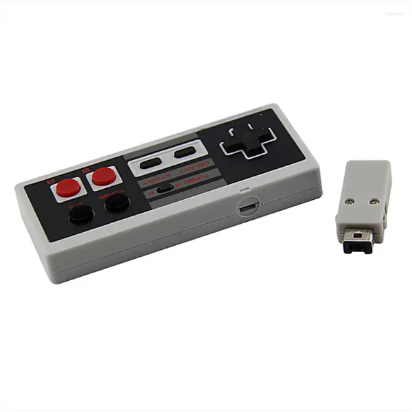 Controladores de jogo 2.4GHz Joystick de controlador sem fio para NES Mini Classic Console Gamepad