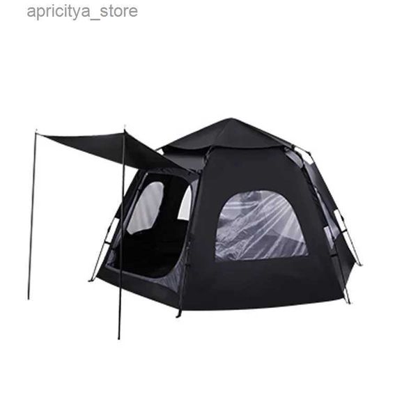 Tende e rifugi Tenda da campeggio ultraleggera per 6 persone Four Seasons con tenda automatica One Touch Tenda da campeggio impermeabile Portabilità esterna24327