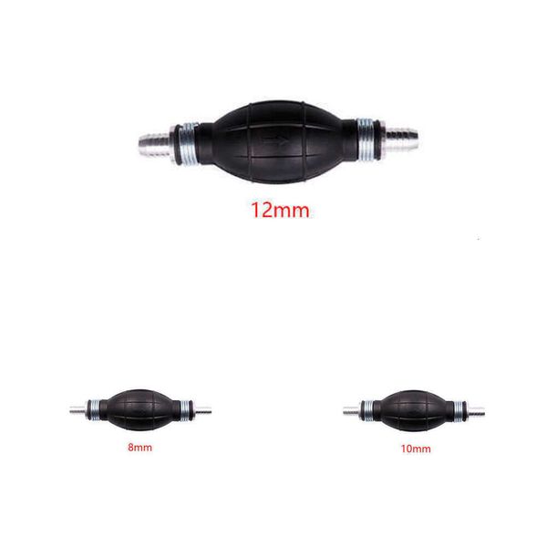 Aggiornamento 6/8/10/12Mm Universale Pompa Del Carburante Gomma Manuale Pompa di Trasferimento Olio Liquido Benzina Aggiornamento Mano Primer Lampadina per Auto Marine Fuoribordo