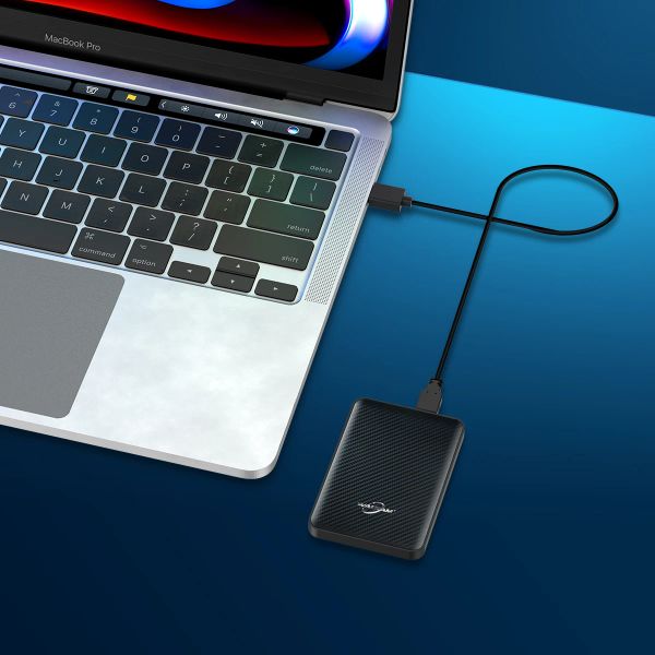 Drives WALRAM 2.5 Polegadas Disco Rígido Externo Portátil 500GB USB3.0 Armazenamento Compatível para PC Mac Desktop MacBook HDD Unidades de Estado Sólido