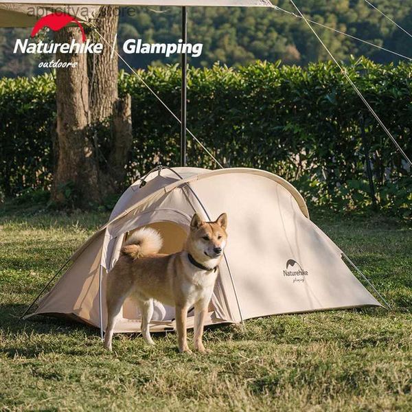 Çadırlar ve Barınaklar Naturehike Mini Hiby Pet Tent Açık Hava Kendi Destekleme Köpek Kedi Yuvası Pamuk Nefes Alabası Pet Pet Kamp Çadırı Shiba Inu Husky24327