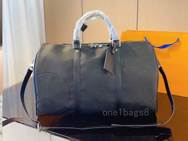 Мужская и женская дорожная сумка Keepoll Water Ripple, большая вместительность, дизайнерский стиль для путешествий и отпуска