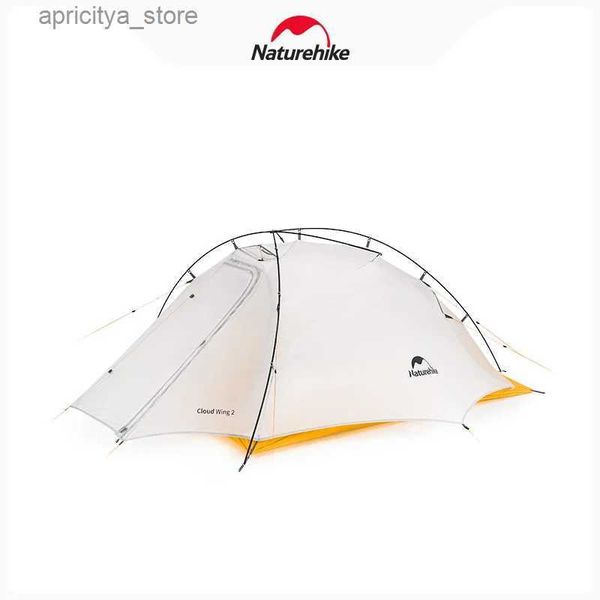 Tende e rifugi Naturehike Upgrade 2023 New Cloud UP Wings Tenda doppia ultraleggera 10D Tenda da campeggio esterna antipioggia portatile24327