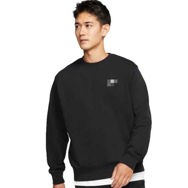 Moletons casuais homens mulheres hoodies 2024 pulôver streetwear sólido hoodie hiphop básico preto o pescoço hoodies