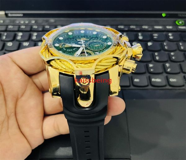 Des Reserve Venom Top Marca de Luxo Qualidade Homens Relógio Invicto Luminoso Invicto Reloj De Hombre Para Drop6409155