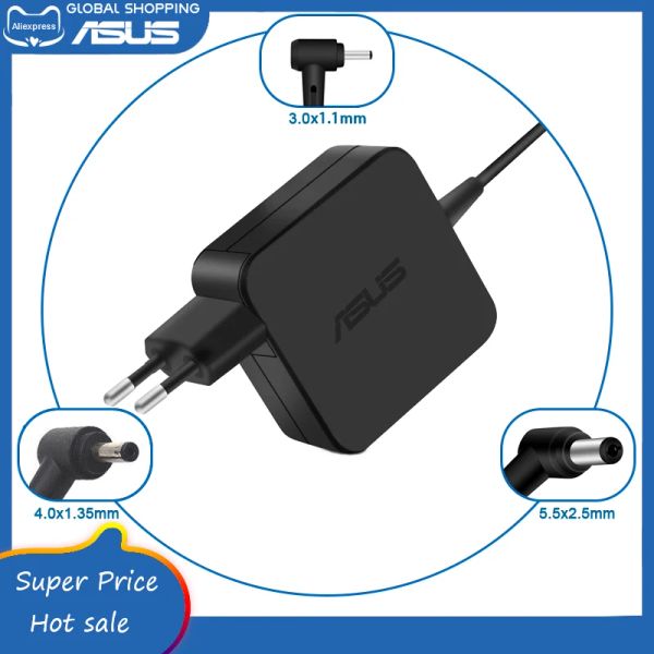 Adapter 19V 2,37A 45W 3,0x1,1mm / 4,0x1,35mm / 5,5x2,5mm EU Stecker AC Adapter Netzteil Laptop Ladegerät Für Asus Notebook Cargador