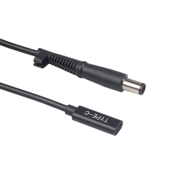 2024 novo tipo c pd adaptador de alimentação conversor dc plug conector cabo 7.4x5.0mm jack para carregador portátil hp