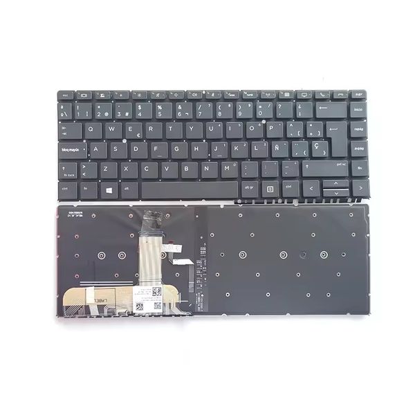 Novo sp para layout de teclado de laptop hp 1040g5