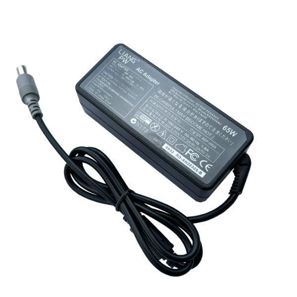 Adaptador 20V 3.25A 65W Laptop Ac Power Adapter Carregador para Lenovo T410 T410S T510 Sl410 Sl410K Sl510 Sl510K T510I X201 X220 X230