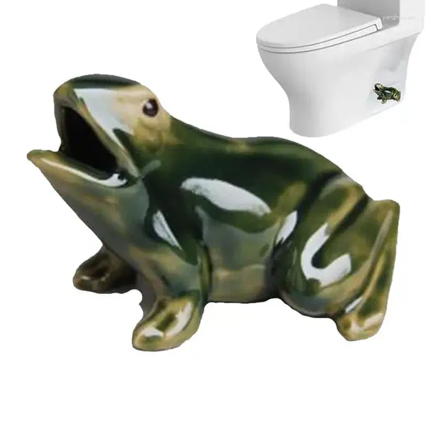 Toilettensitzbezüge, Schraubenkappen, dekorativ für Schrauben, schützen Frosch, Schüssel, Bad, Dekor, Harzbezug