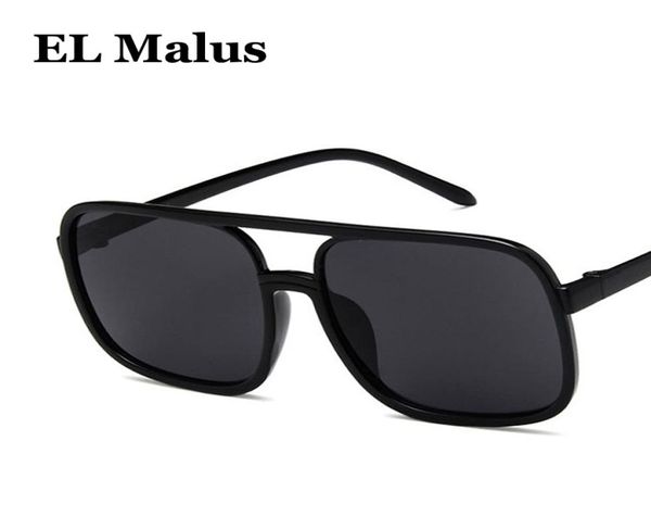 EL Malus Occhiali da sole con montatura quadrata grande Uomo Donna Designer di marca Lenti riflettenti Occhiali da sole Uomo Donna Occhiali da guida Oculos SG03681158