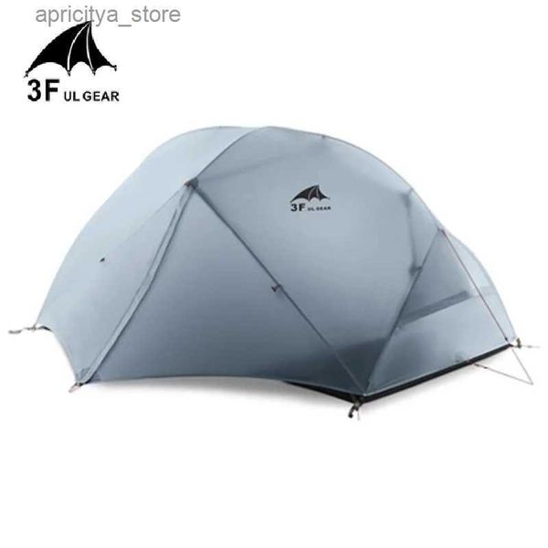 Tendas e abrigos 3F UL GEAR Tenda de acampamento para 2 pessoas Ultraleve Kamp Tendas tenda tenda barraca de acampamento24327