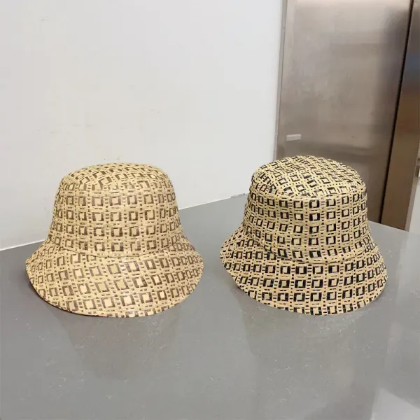 Damen-Strohhüte, Designer-Eimerhüte, Herren-Sonnenhut, Farbblock-Fischerhüte, modischer Hut mit geiziger Krempe, Luxus-Casquette-Sommer-Bootsmütze, lässige Kappen