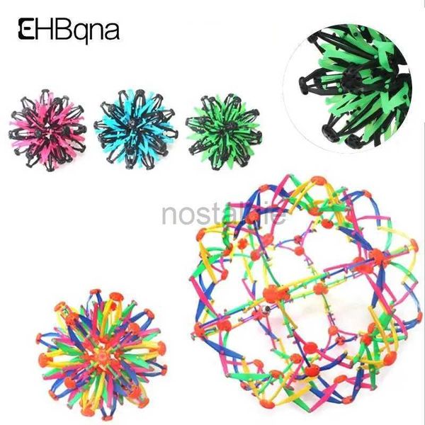 Brinquedos de inteligência expansível bola mágica esfera respiração arco-íris encolhendo variedade alívio do estresse brinquedos 24327