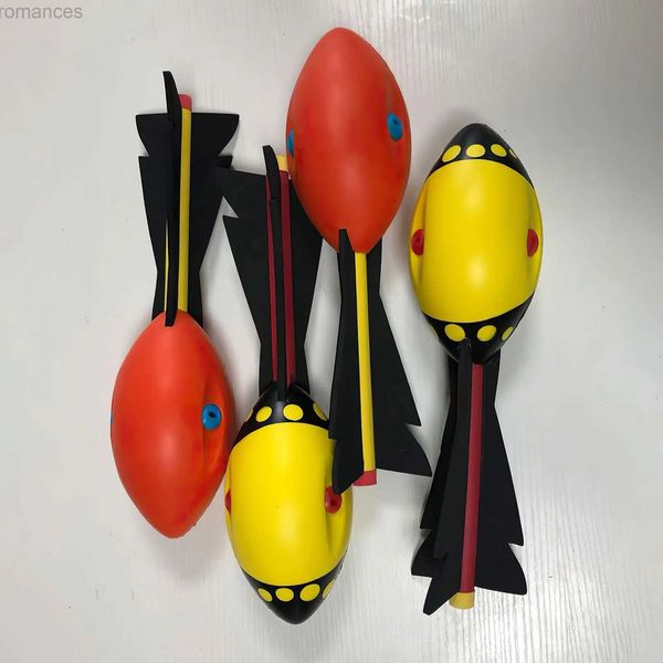 Freccette Giocattoli per bambini all'aperto Lanciare razzi PU Schiuma all'aperto Razzo Missile Dart Giocattolo Regalo per bambini Lancio Missile Razzo Lancio a mano Giochi giocattolo 24327