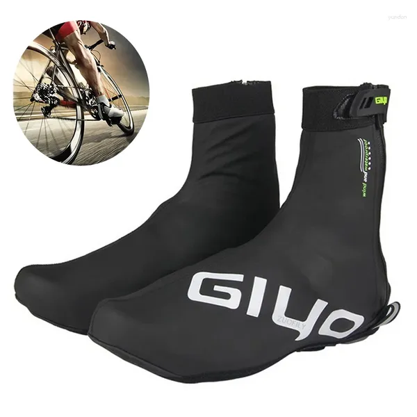 Sapatos de ciclismo 1 par capas de sapato à prova dwaterproof água à prova chuva quente homem mulher overshoes estrada bicicleta mtb inverno bota capa protetor