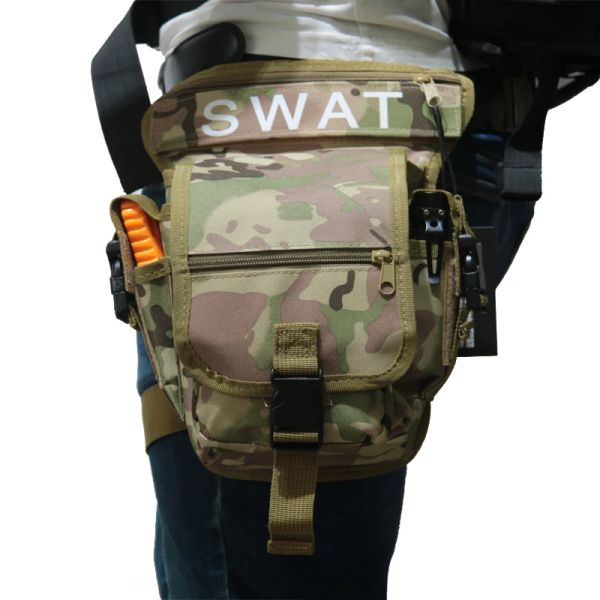 Bolsas Tak Yiyyying Outdoor Multifuncional Tactical Drop Saco Swat Hunting Tool Waist Pack Pack Motorcycle Sports