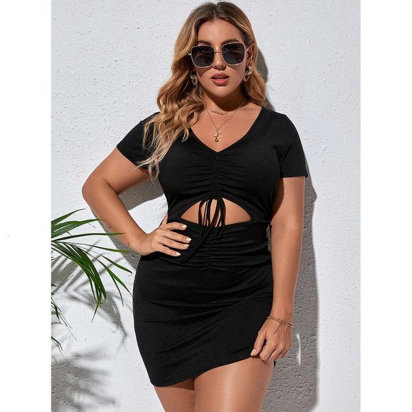 Plus Size Damen-Partykleid, sexy Sommer-Curve-Kleider 280307