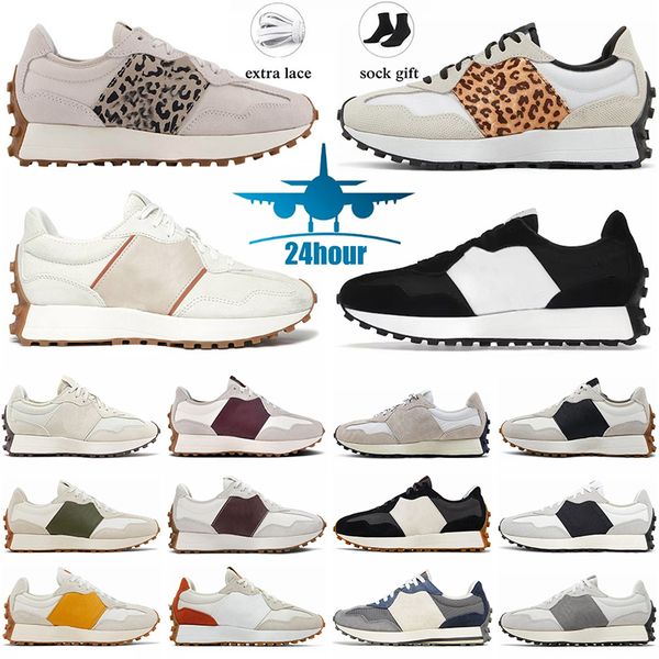New Balance 327 tennis shoes Women Men Athletic Running Shoes football boots 327 N327 On Cloud Leopard Print Black And White Green Red Trainers Sports Sneakers Dhgate【code ：L】
